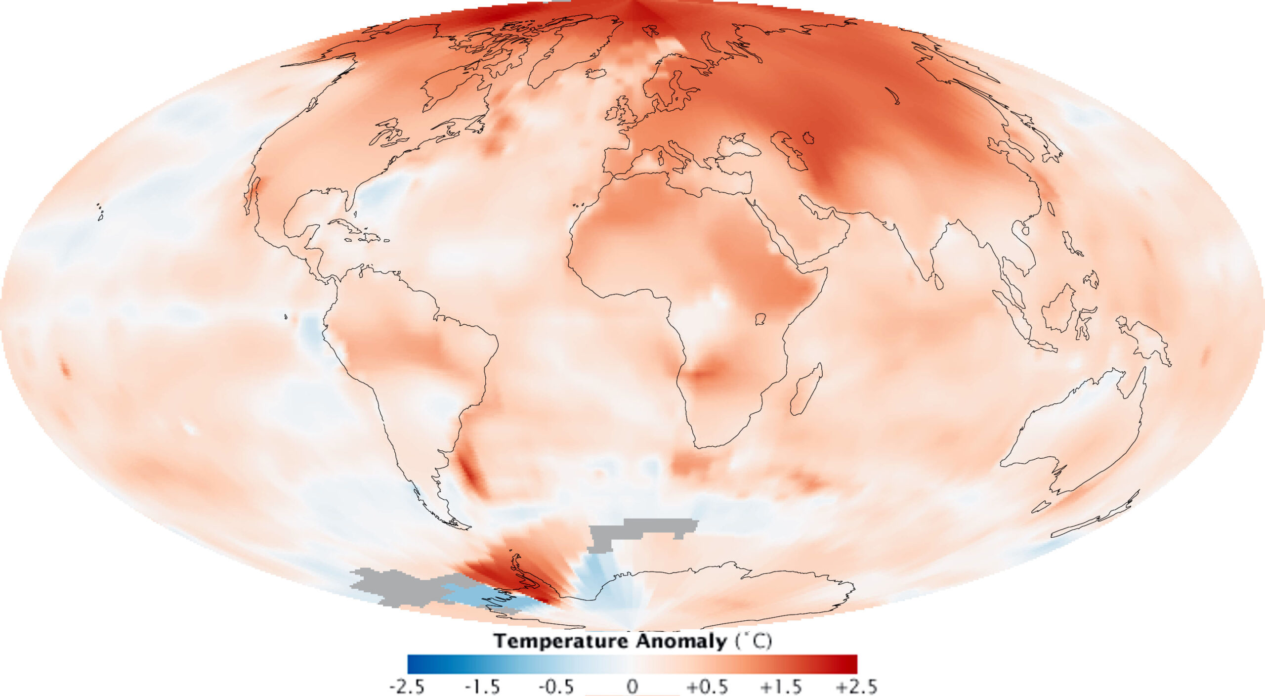 UNFCCC nationally determined contributions scaled